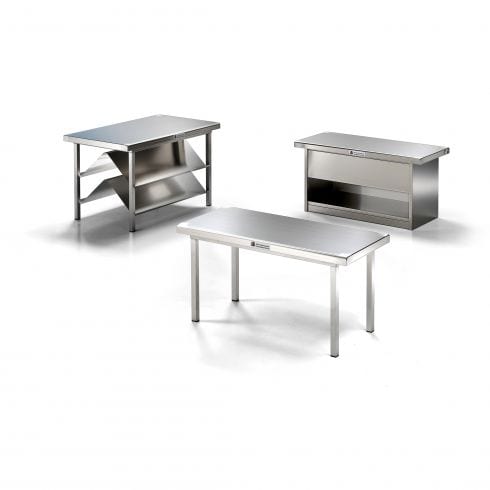 Table Bench Clean Room Stainless Steel